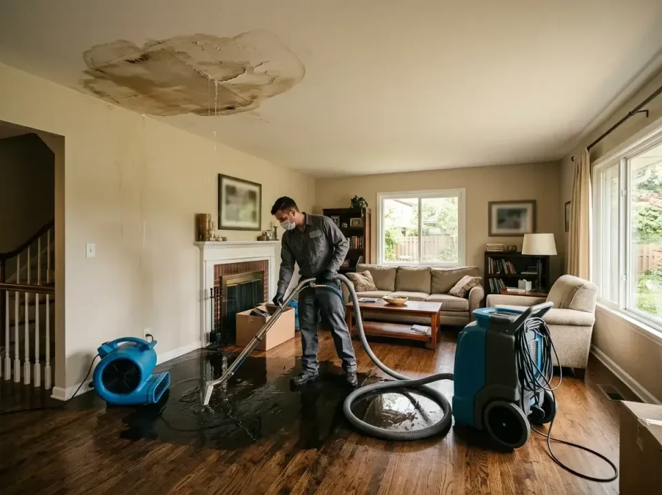 attic-pipe-burst-ceiling-drip-008 — frequently asked questions, Water Damage Restoration & Carpet Care in Richlands, NC